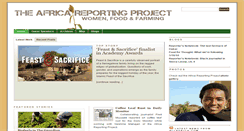 Desktop Screenshot of africareportingproject.org